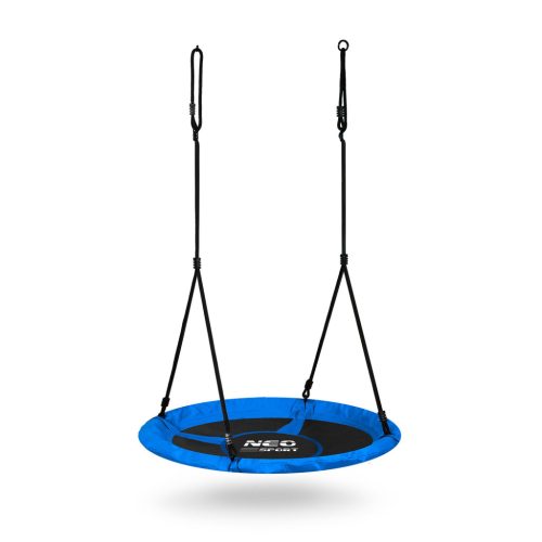 Swingo gólyafészek hinta 110 cm, kék és fekete - Neo-Sport