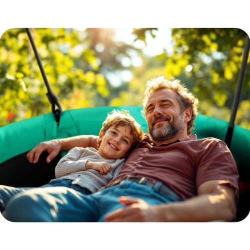 Lengő gólyafészek Neo-Sport Swingo 120 cm