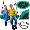 Swingo gólyafészek hinta 100 cm, zöld és fekete - Neo-Sport