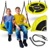 Swingo gólyafészek hinta 100 cm, neon zöld és fekete - Neo-Sport