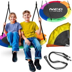 Swingo gólyafészek hinta 100 cm, multicolor - Neo-Sport