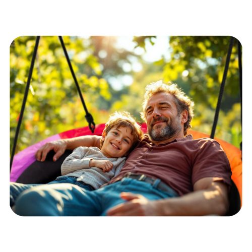 Swingo gólyafészek hinta 100 cm, multicolor - Neo-Sport