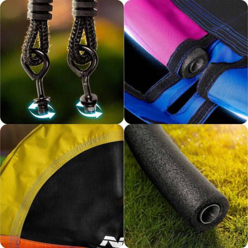 Swingo gólyafészek hinta 100 cm, multicolor - Neo-Sport