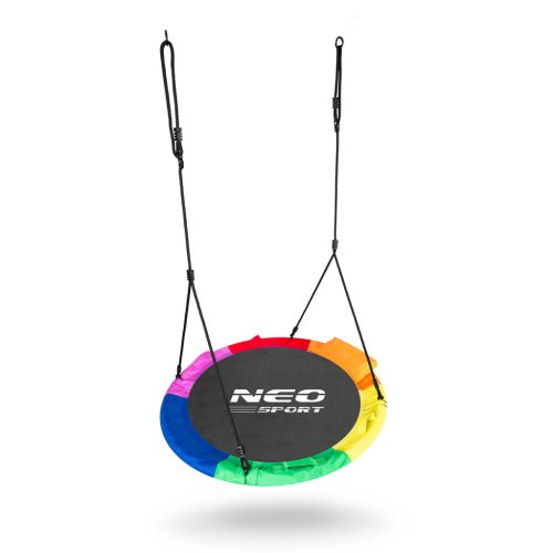 Swingo gólyafészek hinta 100 cm, multicolor - Neo-Sport