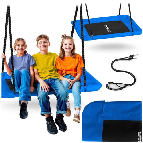 Négyszögletű gólyafészek hinta Neo-Sport Swingo 110 x 70 cm