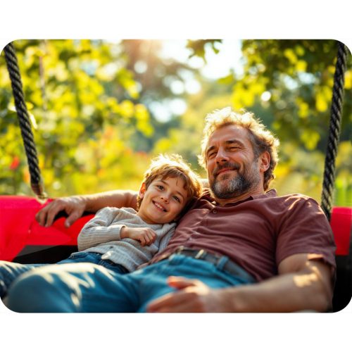 Neo-Sport Swingo téglalap alakú gólyafészek hinta 110 x 70 cm