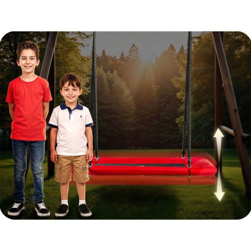 Neo-Sport Swingo téglalap alakú gólyafészek hinta 110 x 70 cm