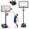 Kosárlabda kosár 150-210cm állítható nagy stabil szabadon álló Neo-Sport NS-280