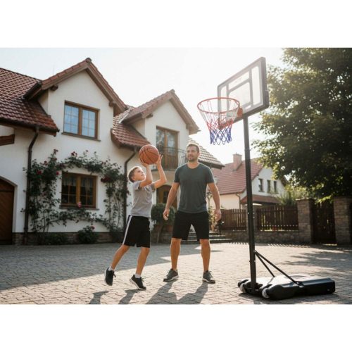 Kosárlabda kosár 150-210cm állítható nagy stabil szabadon álló Neo-Sport NS-280