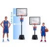 Kosárlabda kosár 150-210cm állítható nagy stabil szabadon álló Neo-Sport NS-280