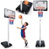 Kosárlabda kosár 150-260cm állítható szabadon álló stabil mobil Neo-Sport NS-281