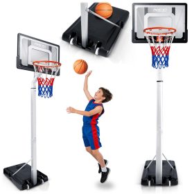   Kosárlabda kosár 150-260cm állítható szabadon álló stabil mobil Neo-Sport NS-281