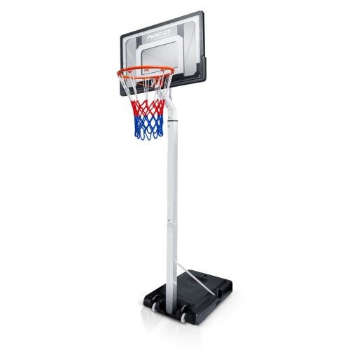 Kosárlabda kosár 150-260cm állítható szabadon álló stabil mobil Neo-Sport NS-281