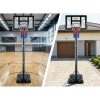Állítható kosárlabda kosár 135-300cm, stabil, nagy, Neo-Sport NS-282