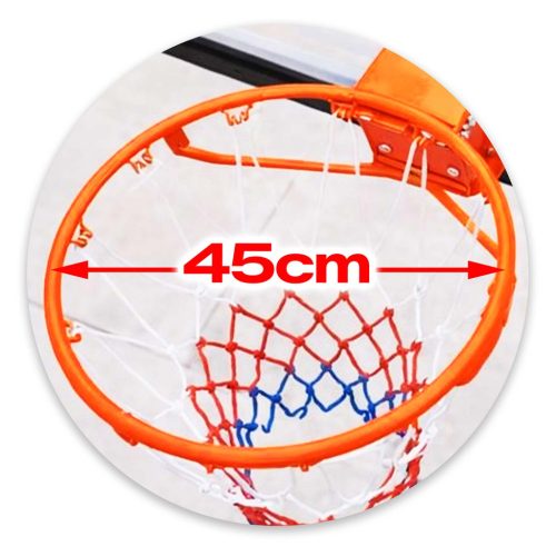 Állítható kosárlabda kosár 160-305cm, stabil, nagy, Neo-Sport NS-284