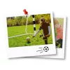 Futballkapu 300 x 200 x 120 cm NS-465 fekete-fehér