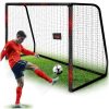 Futballkapu 300 x 200 x 120 cm NS-473 fekete-piros