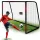 Futballkapu 300 x 200 x 120 cm NS-473 fekete-piros
