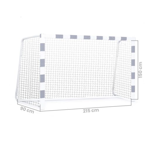 Neo-Sport futballkapu háló 215 x 150 x 90 cm