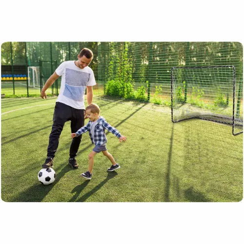 Futballkapu 183 x 122 x 61 cm NS-492 fekete