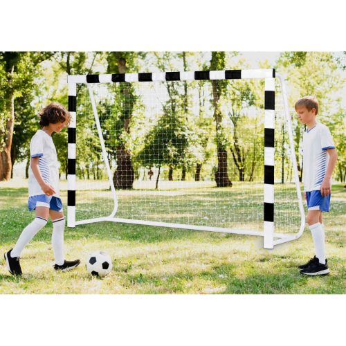 Futballkapu 300 x 200 x 90 cm NS-465 fekete-fehér