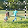 Futballkapu 300 x 200 x 90 cm NS-465 fekete-fehér
