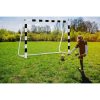 Futballkapu 300 x 200 x 90 cm NS-465 fekete-fehér