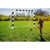 Futballkapu 300 x 200 x 90 cm NS-465 fekete-fehér