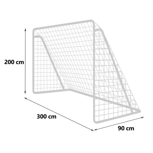 Futballkapu 300 x 200 x 90 cm NS-496
