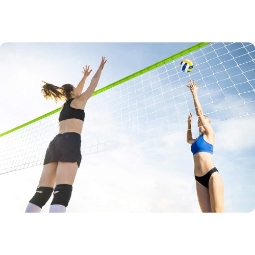 Röplabda és tollaslabda háló és keret 570 cm