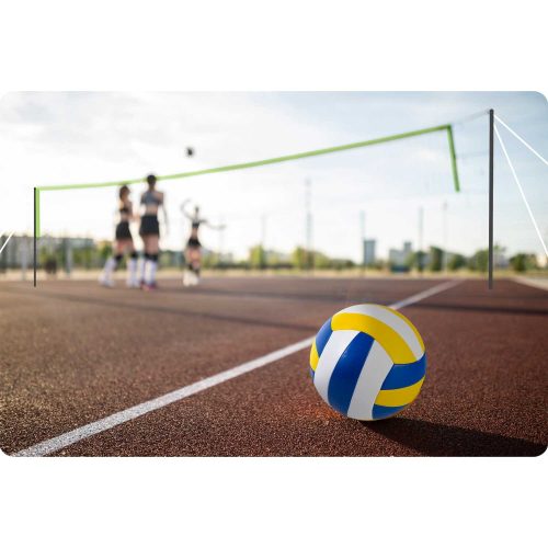 Röplabda és tollaslabda háló és keret 570 cm