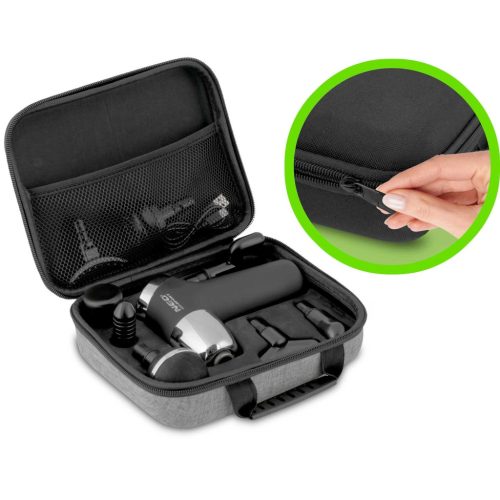 Testmasszázs pisztoly 8 tartozék NS-500 Neo-sport fekete