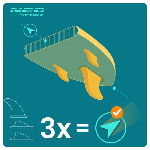 Neo-Sport Aquasurf SUP deszka 320 x 81 x 15 cm 170005