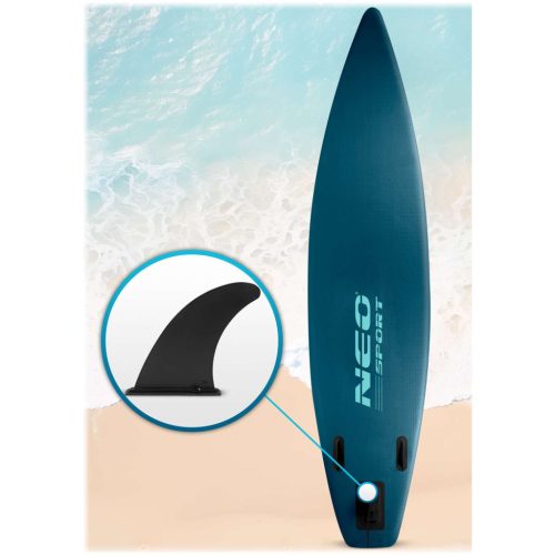 Uszony SUP deszkához, fekete