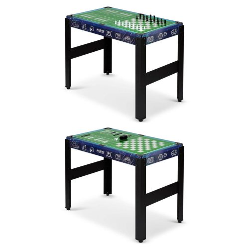 Több játékasztal 12in1 106x59x90 cm NS-801 fekete