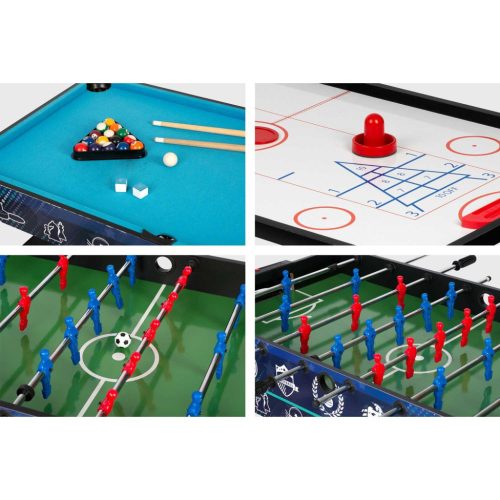 Több játékasztal 12in1 106x59x90 cm NS-801 fekete