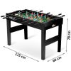 Neosport Csocsóasztal 118x61x79 cm NS-805 Fekete
