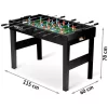 Neosport Csocsóasztal 118x61x79 cm NS-805 Fekete