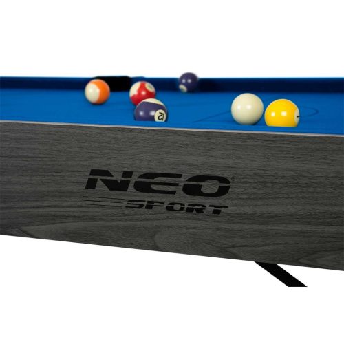 Biliárdasztal kiegészítőkkel, 178 x 95 x 80 cm - Neo-Sport NS-809 