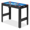 5 az 1-ben többfunkciós játékasztal, biliárdasztal, íjászasztal, jégkorongasztal, ping-pong asztal, kosárlabda asztal, állítható lábak, 92 x 46 x 73 cm - Neo-Sport NS-810