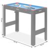 5 az 1-ben többfunkciós játékasztal, biliárdasztal, íjászasztal, jégkorongasztal, ping-pong asztal, kosárlabda asztal, állítható lábak, 92 x 46 x 73 cm - Neo-Sport NS-810