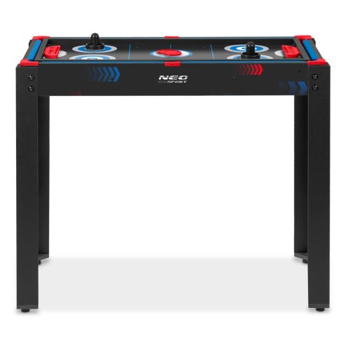 5 az 1-ben többfunkciós játékasztal, biliárdasztal, íjászasztal, jégkorongasztal, ping-pong asztal, kosárlabda asztal, állítható lábak, 92 x 46 x 73 cm - Neo-Sport NS-810