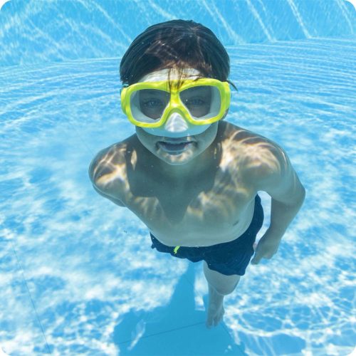 Bestway 22039 sárga-piros úszómaszk