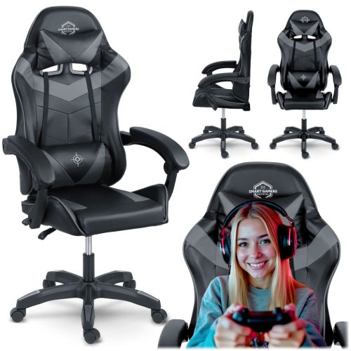 Sofotel Draknor játékszék fekete és szürke