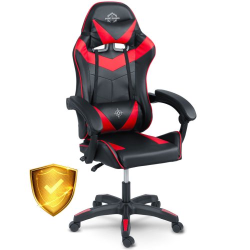 Sofotel Draknor játékszék fekete és piros