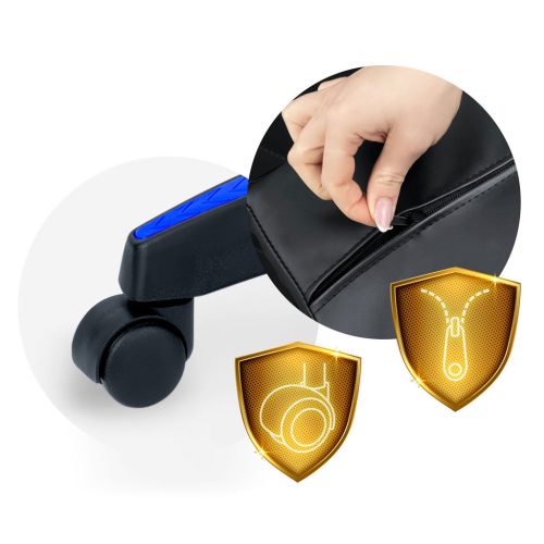 Sofotel Draknor játékszék fekete-kék