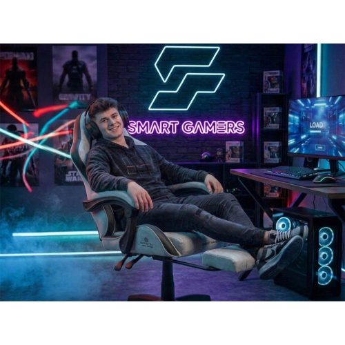 Gamer szék, forgó gamer szék, vödör lábtartó, Lokar Sofotel