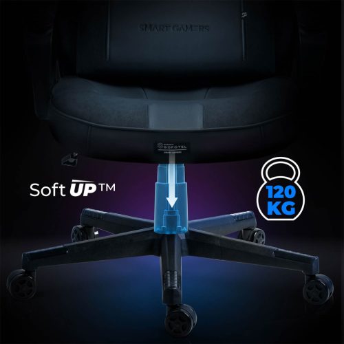 Gamer szék, forgó, vödör alakú játékosszék, Furon Sofotel