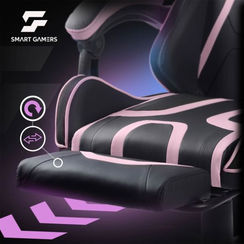 Gamer szék, forgó gamer szék, vödör lábtartó, Specter Sofotel