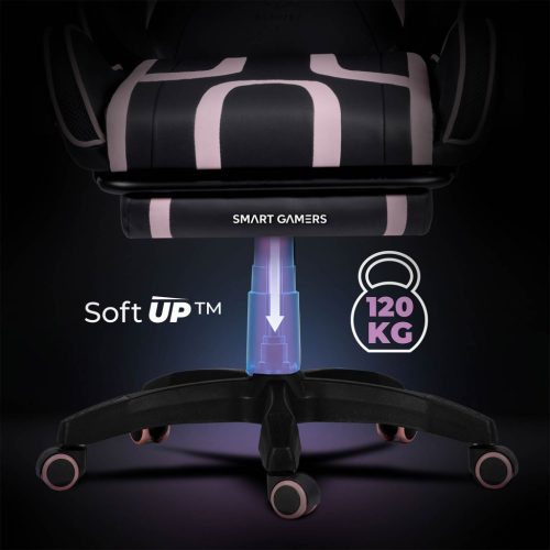 Gamer szék, forgó gamer szék, vödör lábtartó, Specter Sofotel